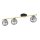 Deckenleuchte BEPPE Schwarz Graphit Gold E14