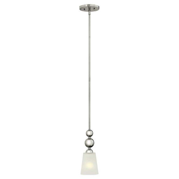 Deckenleuchte ROMINA Nickel Ø12cm kürzbar Lampe