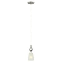 Deckenleuchte ROMINA Nickel Ø12cm kürzbar Lampe