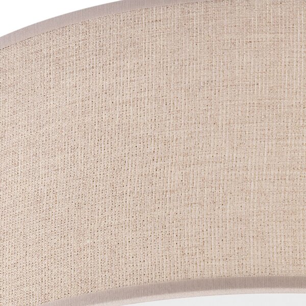 Deckenlampe Stoff in Gold rund Ø 35 cm E27 blendarm Modern