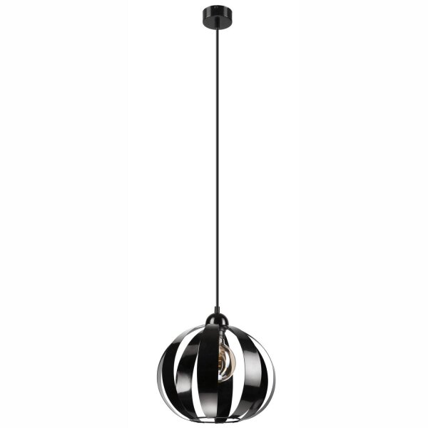 Hängelampe Schwarz E27 Ø 28 cm Metall Retro ORVAR