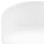 Deckenlampe Weiß Ø 35 cm rund flach Stoff blendarm E27