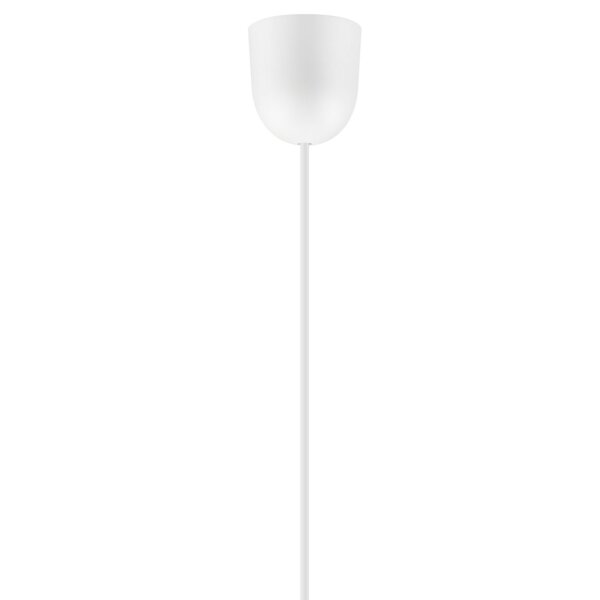Hängeleuchte Stoffschirm Ø 35 cm Beige verstellbar E27