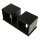 Wandleuchte Up Down B:26cm 2xG9 Schwarz Metall