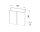 Wandlampe Weiß Metall eckig Up Down 2x G9 dekorativ