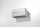 Up Down Wandleuchte Grau Aluminium eckig Modern