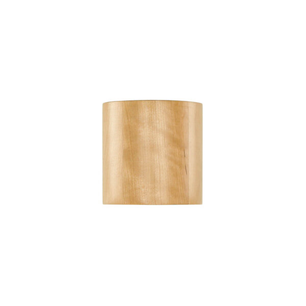 Kleine Wandlampe Holz Up Down G9 wohnlich VALERYA Flur