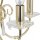 Premium Kronleuchter Messing Metall Glas E14 Ø48 cm
