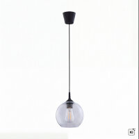 Pendelleuchte Ø 18 cm E27 Glas Kugel verstellbar