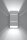Up Down Wandlampe ARRIA Weiß Aluminium eckig G9 Flur