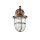 Außenwandlampe IP64 in Kupfer antik Glas Messing E27
