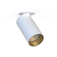 Einbaustrahler schwenkbar GU10 Weiß Gold Ø...