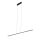 LED Hängeleuchte 3000 K 1150 lm Schwarz B; 150 cm länglich