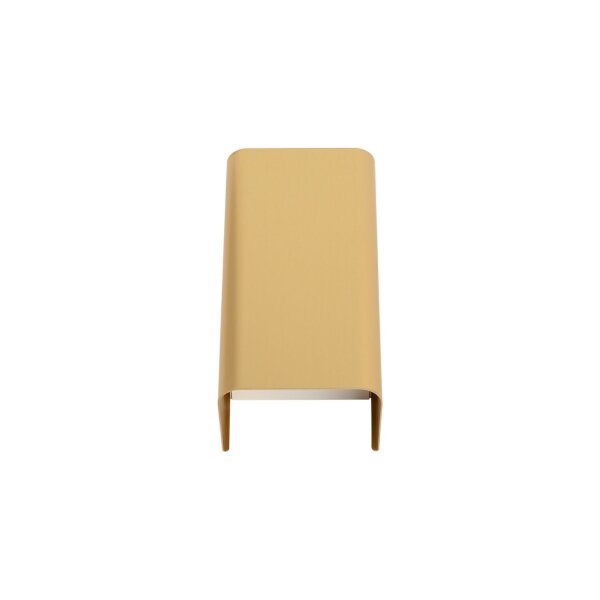 Wandlampe 2-flammig Up Down in Gold GU10 flach Wand Treppe