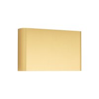 Wandleuchte innen 2-flammig Up Down in Gold 2x G9 Treppe...