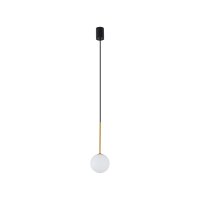 Pendelleuchte Kugel Schirm Ø 16 cm in Schwarz...