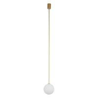 Kugellampe hängend G9 Ø 16 cm in Gold matt...