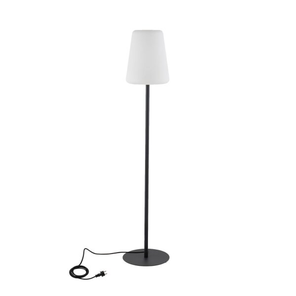 Stehlampe außen Stecker Kabel 147,5 cm IP44 E27 LOTTIE