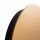 Runde Wandlampe LED Ø 35 cm in Gold matt flach Metall