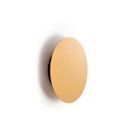 LED Wandleuchte indirekt Ø 15 cm in Gold matt 3000...