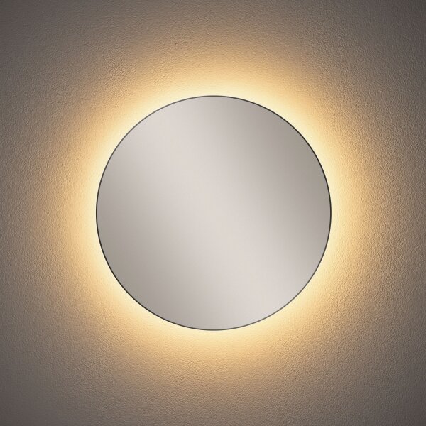 LED Spiegel rund Ø 29 cm indirektes Licht 3000 K 60 lm Glas