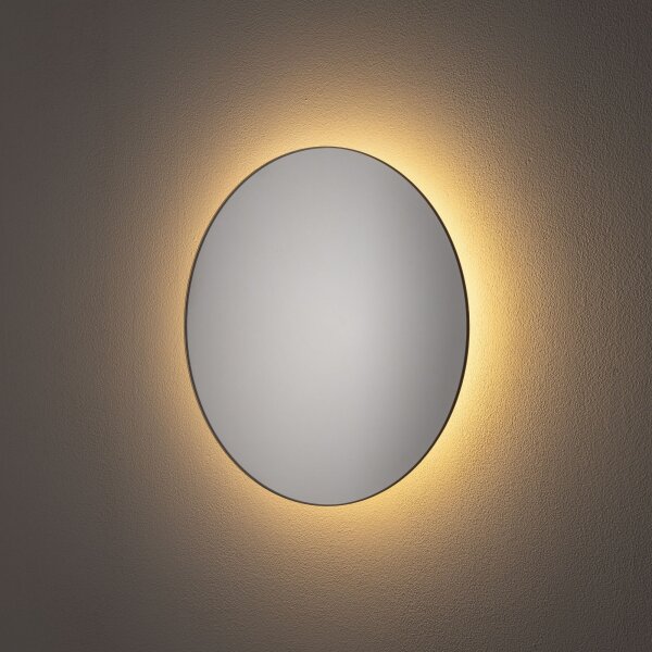 LED Spiegel rund Ø 29 cm indirektes Licht 3000 K 60 lm Glas