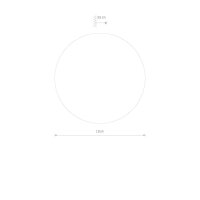 LED Wandspiegel beleuchtet Ø 19 cm 3000 K 30 lm rund