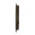 LED Wandlampe flach Ø 35 cm in Gold 3000 K 160 lm Holz