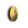 LED Wandlampe rund Ø 25 cm in Gold 3000 K 130 lm Holz
