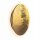 LED Wandlampe rund Ø 25 cm in Gold 3000 K 130 lm Holz