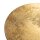 LED Wandlampe rund Ø 25 cm in Gold 3000 K 130 lm Holz