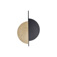 Wandlampe innen Holz Metall H: 80 cm groß für...