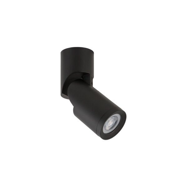 Wandspot Schwarz GU10 Ø 6,9 cm Aluminium verstellbar