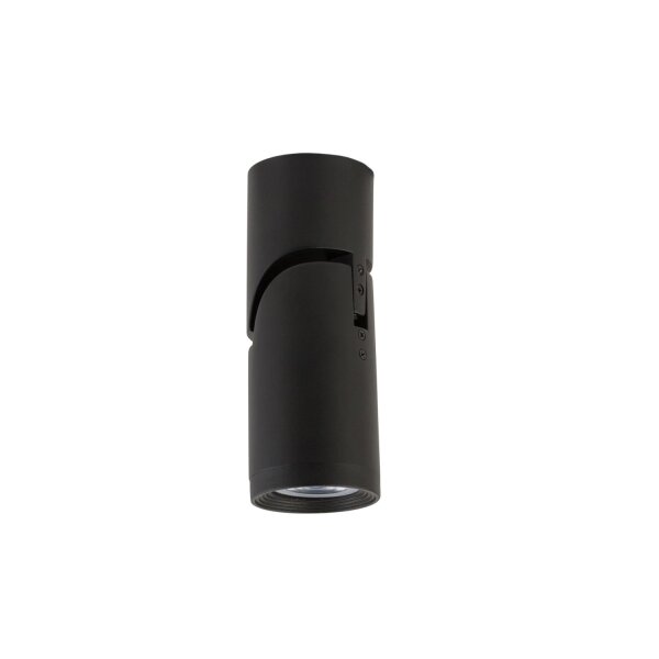 Wandspot Schwarz GU10 Ø 6,9 cm Aluminium verstellbar