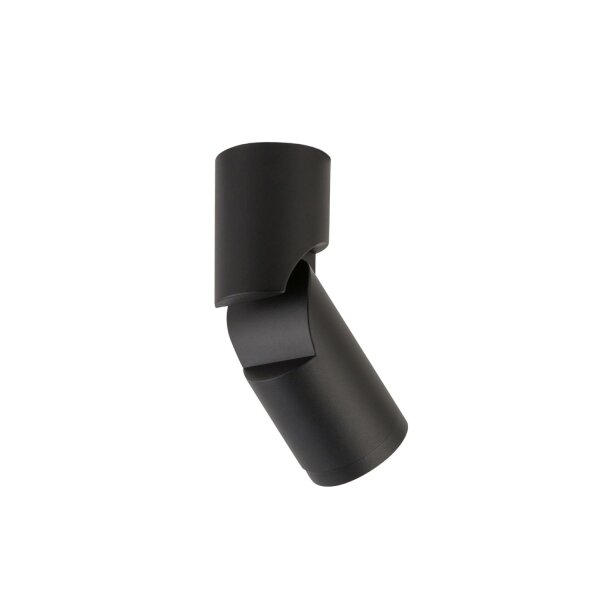 Wandspot Schwarz GU10 Ø 6,9 cm Aluminium verstellbar
