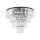 Kristall Deckenlampe Art Déco Ø 71 cm 12-flammig E14