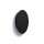 LED Wandlampe Ø 25 cm rund Schwarz 3000 K 130 lm Metall