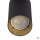 Spot Lampe Unterputz in Schwarz Gold GU10 verstellbar