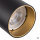 Spot Lampe Unterputz in Schwarz Gold GU10 verstellbar