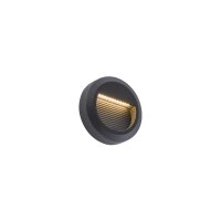 Außen Wandleuchte LED Schwarz IP54 3000 K 100 lm...