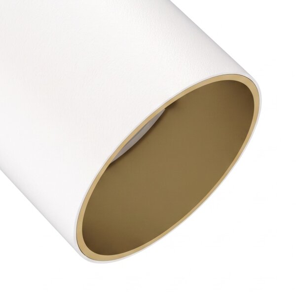 Leseleuchte Weiß Gold GU10 Metall verstellbar Modern