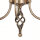 Premium Kronleuchter Messing Antik 3-armig E14 L:36 cm