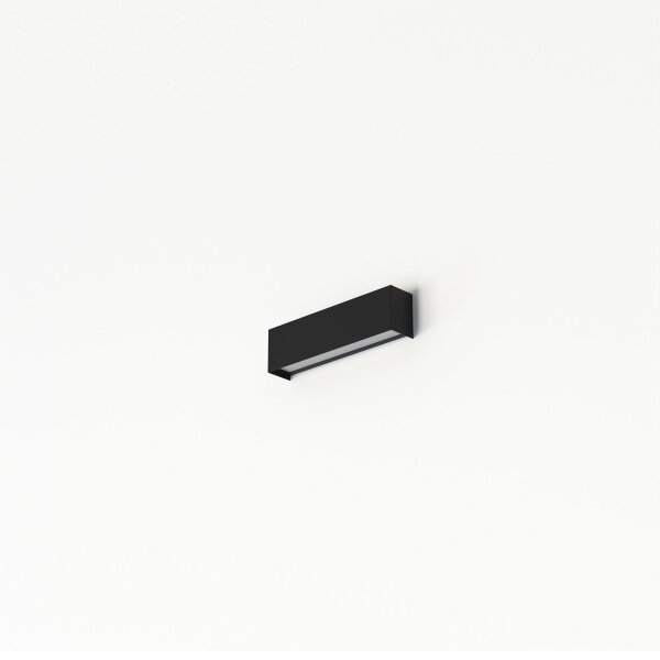Wandleuchte Up Down Schwarz E14 Metall B: 26 cm klein
