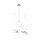 Einbauleuchte Messing Metall verstellbar Modern H: 34-39 cm