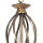 Premium Kronleuchter Messing Antik 5-armig E14 L:47 cm