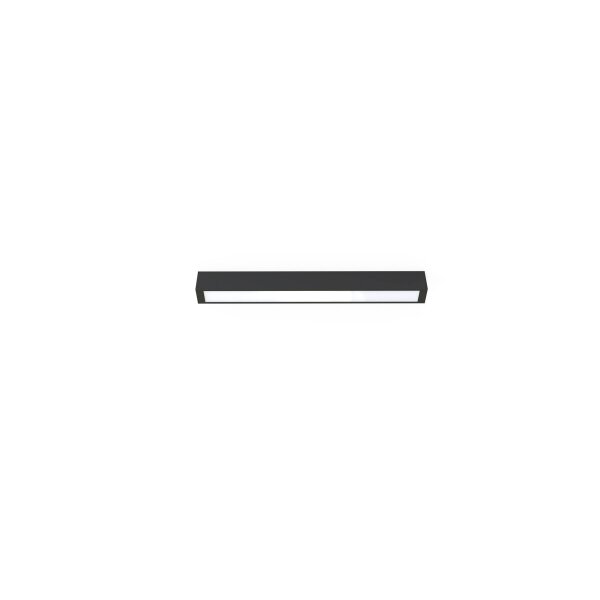 Deckenlampe 3000 K 1700 lm Schwarz T8 LED wechselbar L: 62 cm