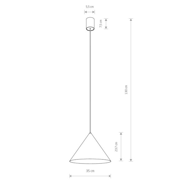 Hängelampe GU10 Ø 35 cm Grün Metall Retro ZAGON