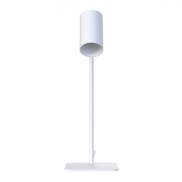 Schreibtischleuchte 40-45 cm verstellbar Weiß GU10