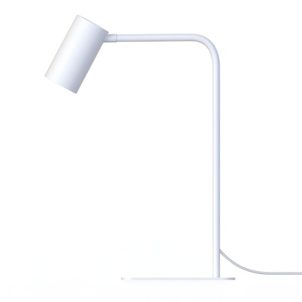 Schreibtischleuchte 40-45 cm verstellbar Weiß GU10
