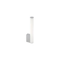 LED Badleuchte Wand IP44 Weiß Chrom Metall 4000 K...